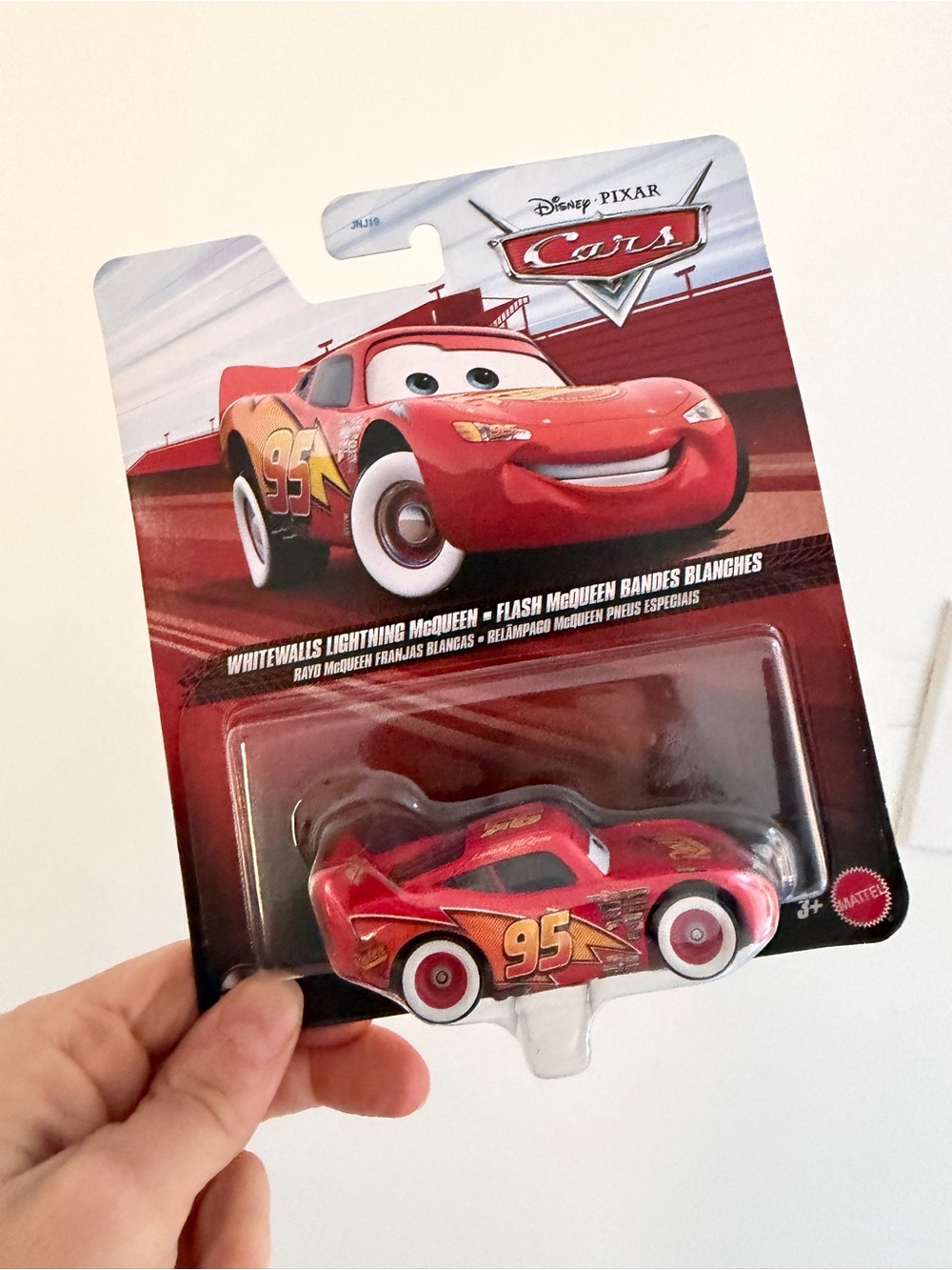 Disney Pixar Cars Whitewalls Lightning McQueen